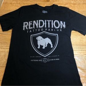 Small Rendition tattoo. redlands.  bully.  Bull dog